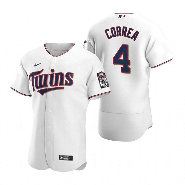 Carlos Correa Minnesota Twins white jersey