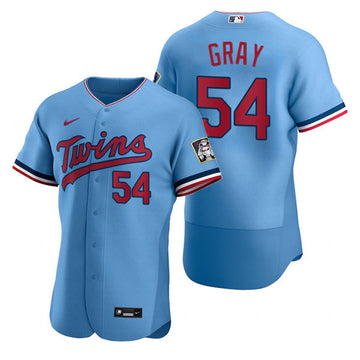 Sonny Gray Minnesota Twins blue jersey