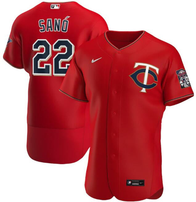Minnesota Twins red jersey