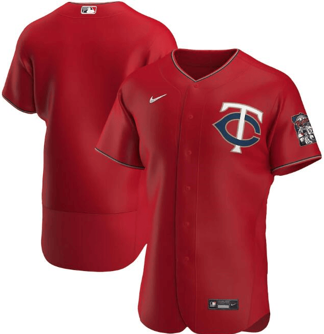 Minnesota Twins red jersey