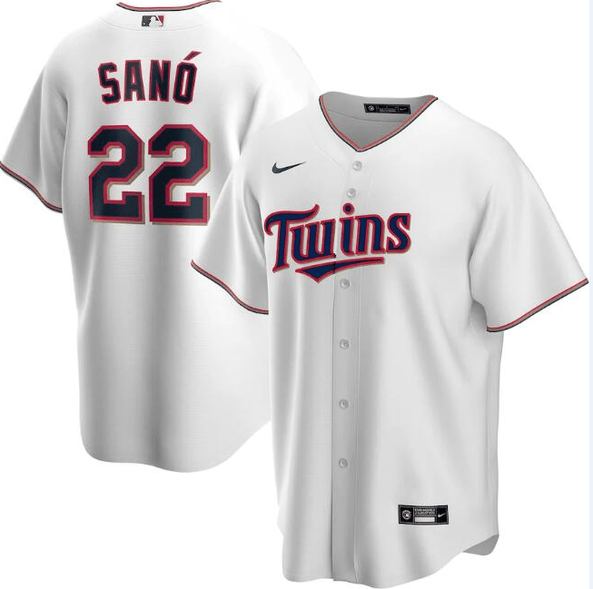 Minnesota Twins white jersey