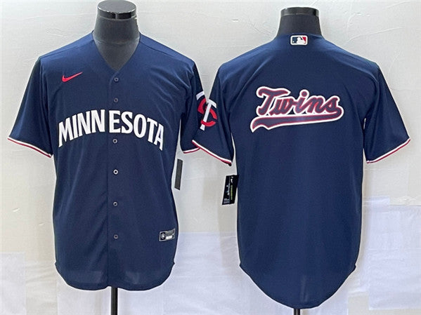 With Name In Back Minnesota Twins navy jersey