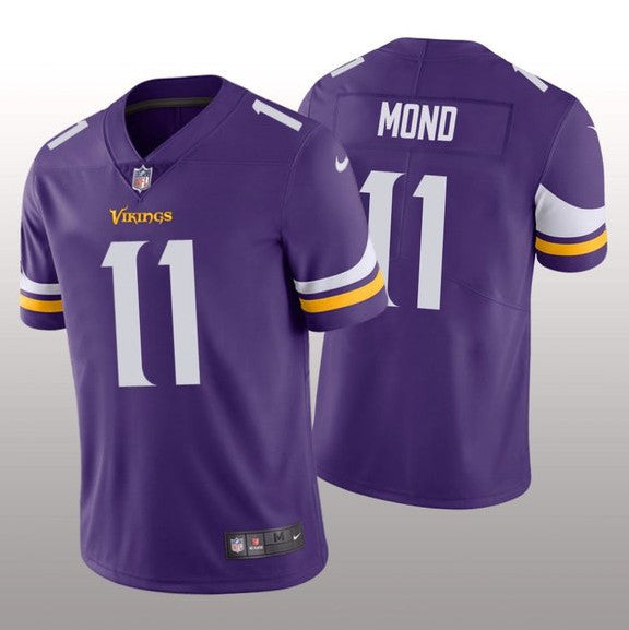 Kellen Mond Minnesota Vikings purple Vapor jersey