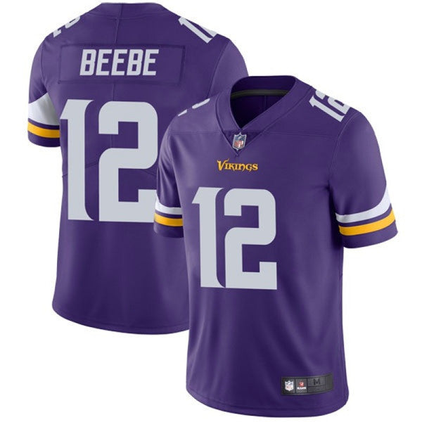 Chad Beebe Minnesota Vikings purple Vapor jersey