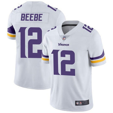 Chad Beebe Minnesota Vikings white Vapor jersey