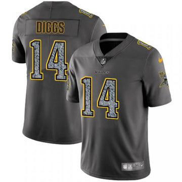 Stefon Diggs Minnesota Vikings gray Fashion Static jersey