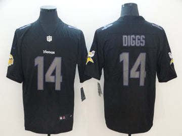 Stefon Diggs Minnesota Vikings black Limited jersey