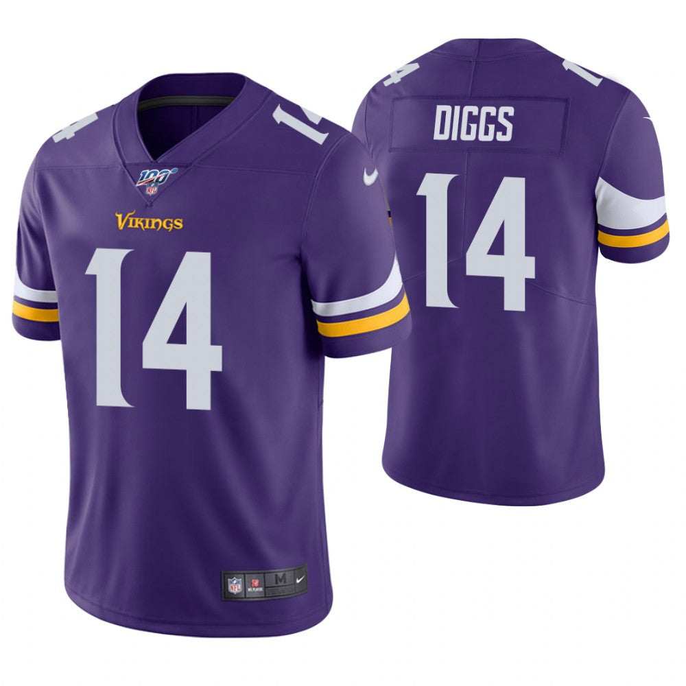 Stefon Diggs Minnesota Vikings purple Vapor jersey