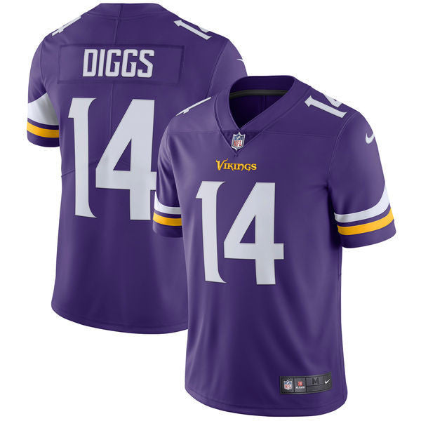 Stefon Diggs Minnesota Vikings purple Vapor jersey