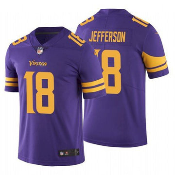 Justin Jefferson Minnesota Vikings purple Vapor jersey