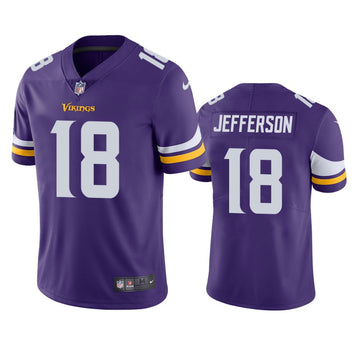 Justin Jefferson Minnesota Vikings purple Vapor jersey