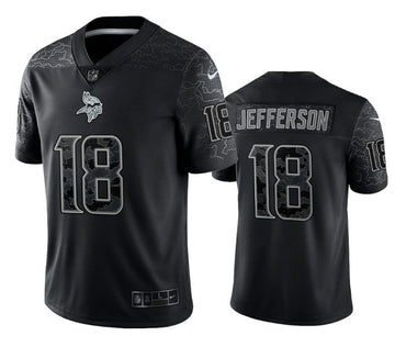 Justin Jefferson Minnesota Vikings black Limited jersey