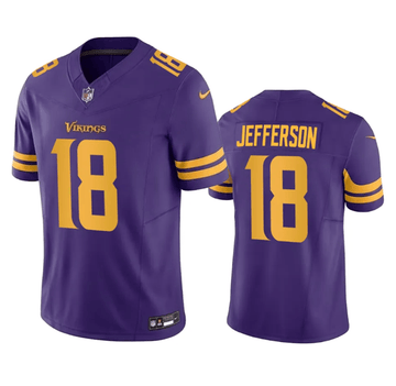 Justin Jefferson Minnesota Vikings purple Color Rush jersey