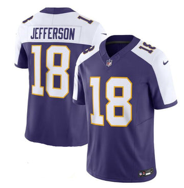 Justin Jefferson Minnesota Vikings purple Limited jersey