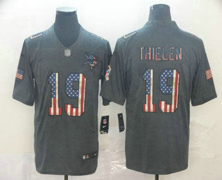 Adam Thielen Minnesota Vikings black Salute To Service jersey