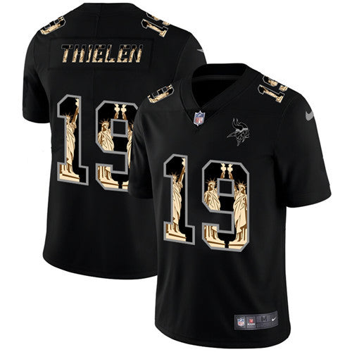 Adam Thielen Minnesota Vikings black Limited jersey