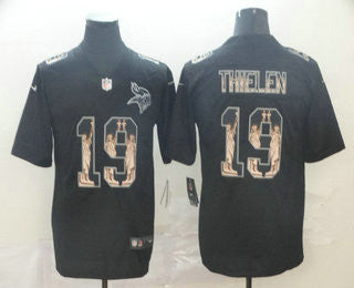 Adam Thielen Minnesota Vikings black Limited jersey