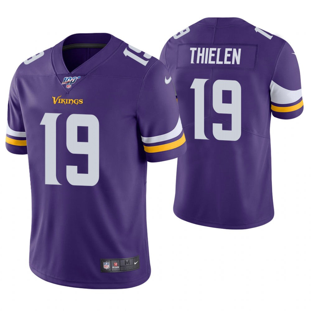 Adam Thielen Minnesota Vikings purple Vapor jersey