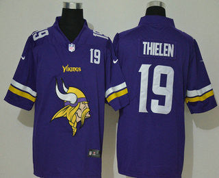 Adam Thielen Minnesota Vikings purple Vapor jersey