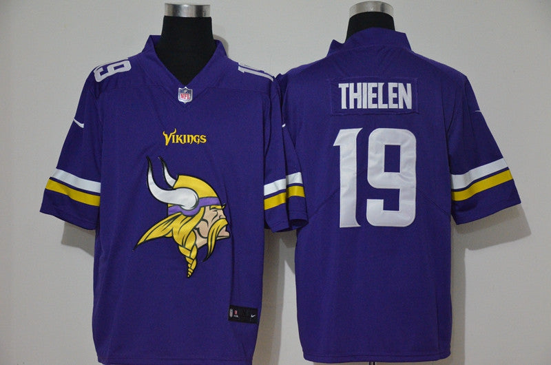 Adam Thielen Minnesota Vikings purple Vapor jersey