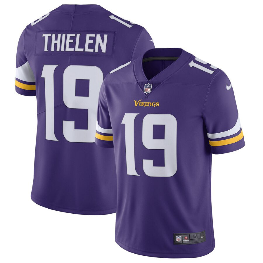 Adam Thielen Minnesota Vikings purple Vapor jersey