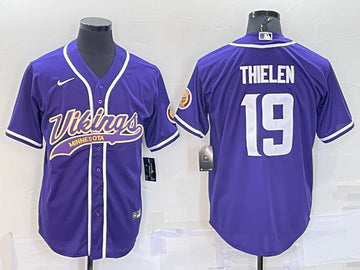 Adam Thielen Minnesota Vikings purple jersey