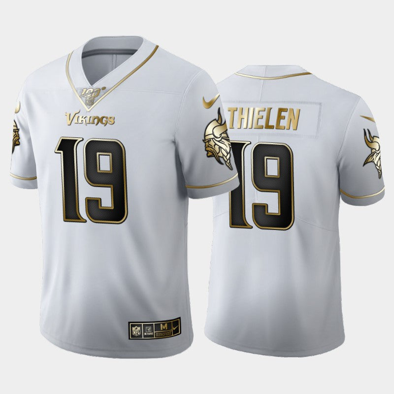 Adam Thielen Minnesota Vikings white Limited jersey