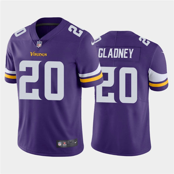 Jeff Gladney Minnesota Vikings purple Vapor jersey