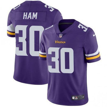 C.J. Ham Minnesota Vikings purple Vapor jersey