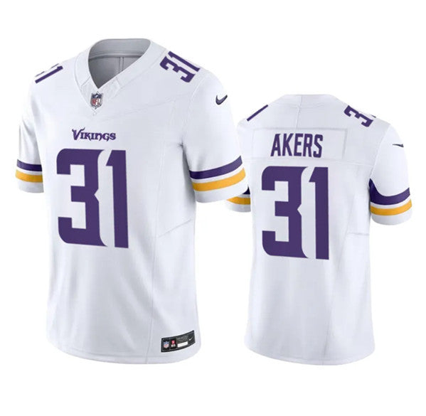 Cam Akers Minnesota Vikings white Limited jersey
