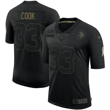 Dalvin Cook Minnesota Vikings black Limited jersey