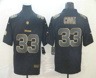 Dalvin Cook Minnesota Vikings black Vapor jersey