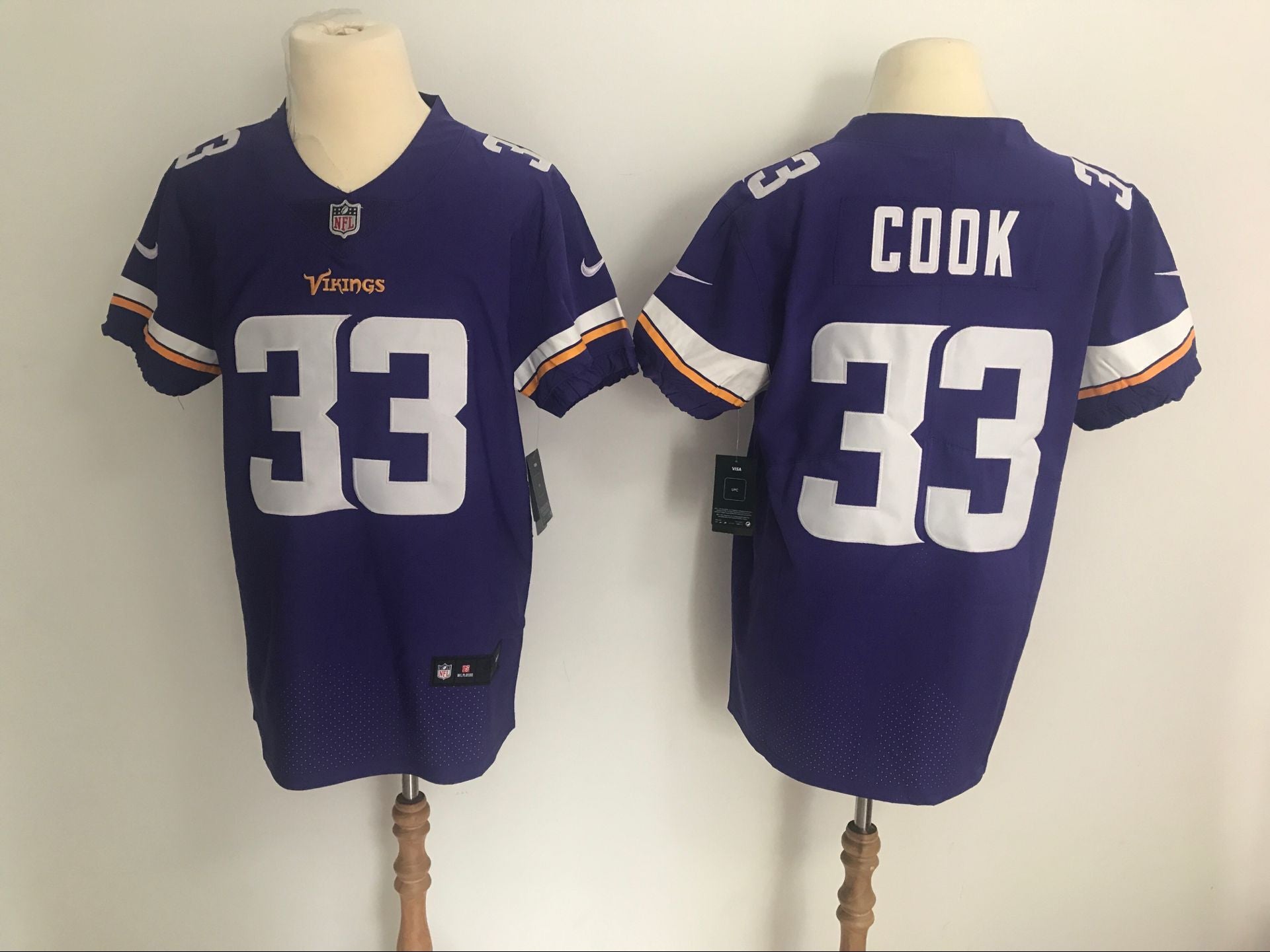 Dalvin Cook Minnesota Vikings purple Vapor jersey