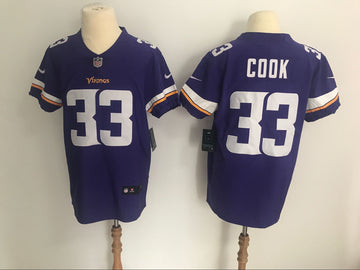 Dalvin Cook Minnesota Vikings purple Vapor jersey
