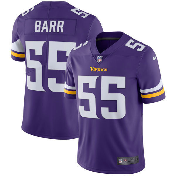 Anthony Barr Minnesota Vikings purple Vapor jersey