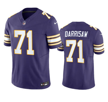 Christian Darrisaw Minnesota Vikings purple Untouchable jersey