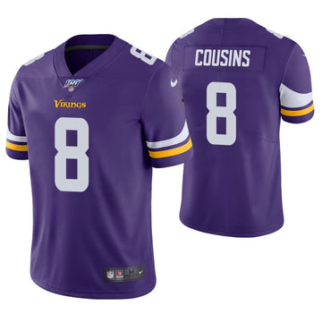 Kirk Cousins Minnesota Vikings purple Vapor jersey