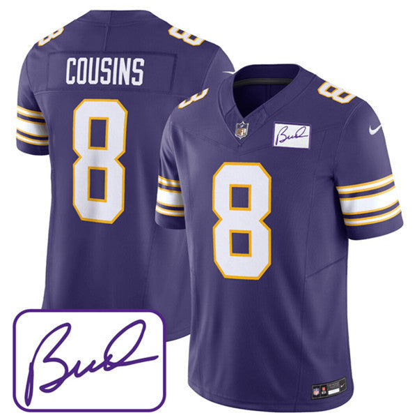 Kirk Cousins Minnesota Vikings purple Limited jersey