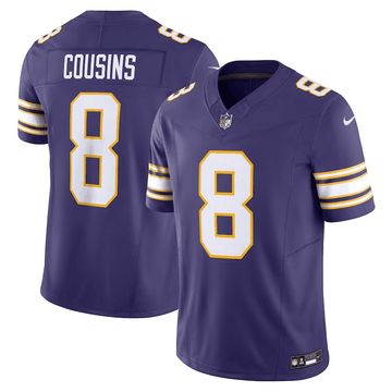Kirk Cousins Minnesota Vikings purple Untouchable jersey