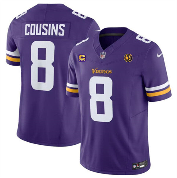 Kirk Cousins Minnesota Vikings purple Vapor jersey