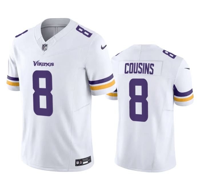Kirk Cousins Minnesota Vikings white Untouchable jersey