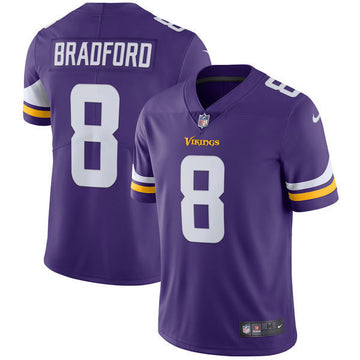 Sam Bradford Minnesota Vikings purple Vapor jersey