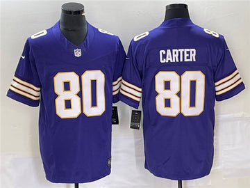 Cris Carter Minnesota Vikings purple Untouchable jersey