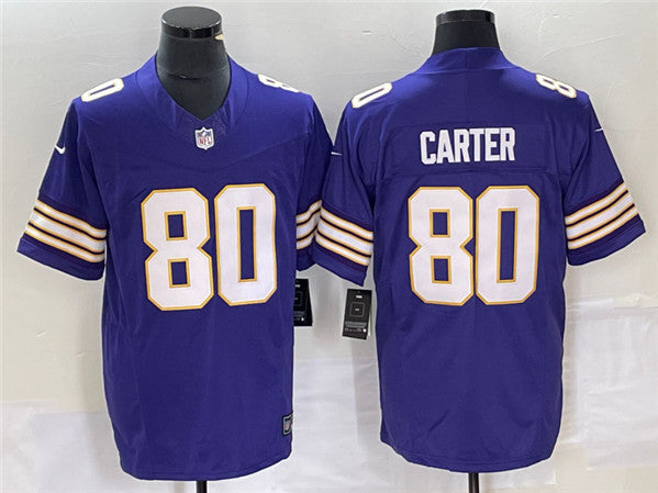 Cris Carter Minnesota Vikings purple Untouchable jersey