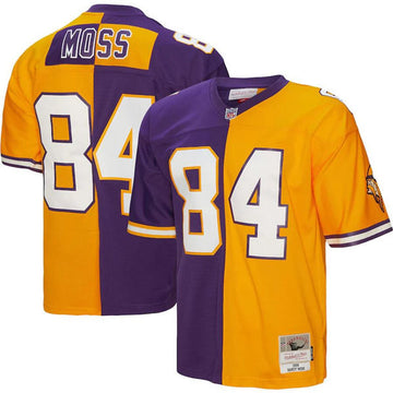 Randy Moss Minnesota Vikings purple Split jersey