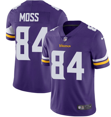 Randy Moss Minnesota Vikings purple Vapor jersey