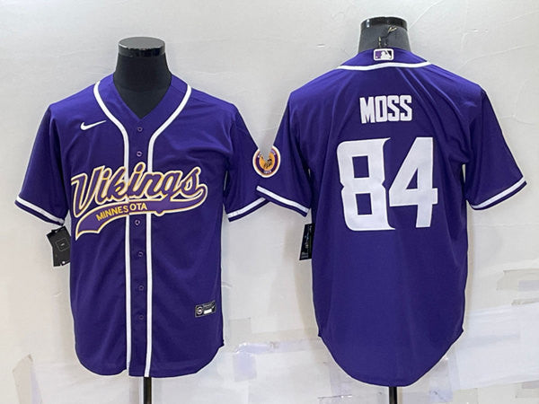 Randy Moss Minnesota Vikings purple jersey