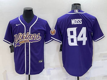 Randy Moss Minnesota Vikings purple jersey