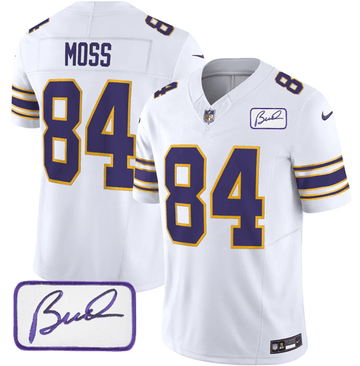 Randy Moss Minnesota Vikings white Limited jersey