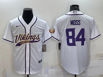 Randy Moss Minnesota Vikings white jersey